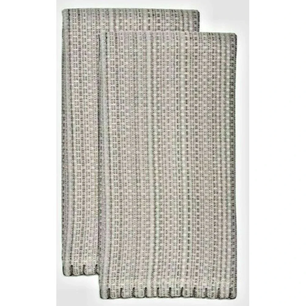 Terra Woven Lyon Napkins Gray Grey Everyday 19x 19